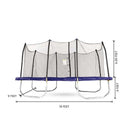 Skywalker Trampoline 15' x 9' Rectangle Trampoline - Blue