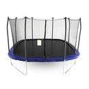 14' Square Trampoline - Blue