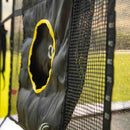 Game Kit with Bounceback and Triple Toss Games for Trampolines