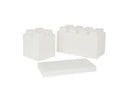 26 Jumbo Sized Single Color Modular Building Blocks Combo Pack