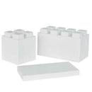 26 Jumbo Sized Single Color Modular Building Blocks Combo Pack