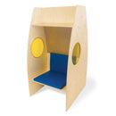 Whitney Brothers® Alone Zone - Quiet Area Private Reading Chair & Bookshelf (WB0240)