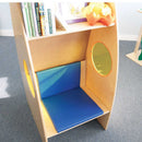 Whitney Brothers® Alone Zone - Quiet Area Private Reading Chair & Bookshelf (WB0240)