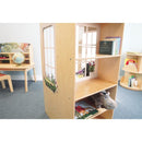 Whitney Brothers ® Nature View Bookshelf and Reading Nook Window Seat WB0857