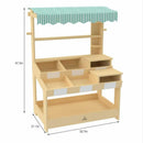 Cypress - Wooden Market Stand