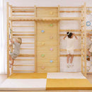Monkey Bar Attachment – For 79 Inch Walnut Swedish Ladder