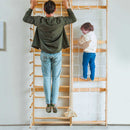 Avenlur Neem | Swedish Ladder & Rope Wall - 79" Height