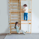 Avenlur Neem | Swedish Ladder & Rope Wall - 79" Height