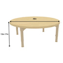 36" Diameter Avenlur Round Adjustable Kids Table