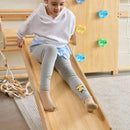 Avenlur Walnut 79" Wall Mounted Jungle Gym