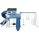 Cabin Deluxe Playhouse with Swing
