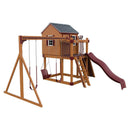 Swing Kingdom Cabin Vinyl Playhouse