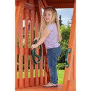 Cedar Chalet Wooden Swing Set