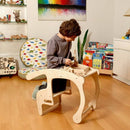 Kidodido Toddler Rocking Chair and Table Set