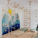 Wood and Hearts Children's Home Gym