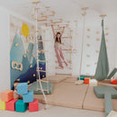 Wood and Hearts Children's Home Gym