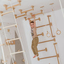 Wood and Hearts Climbing Wall Playground