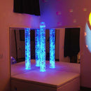 Interactive LED Bubble Tube Corner