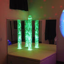 Interactive LED Bubble Tube Corner