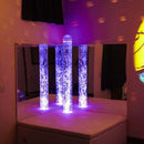 Interactive LED Bubble Tube Corner