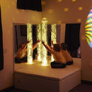 Interactive LED Bubble Tube Corner