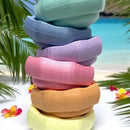 Green Elephant Pastel Rainbow Stepping Stones