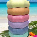 Green Elephant Pastel Rainbow Stepping Stones
