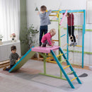 Grove Foldable Indoor Jungle Gym - Wall Mounted Rainbow