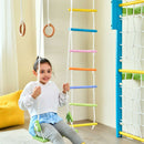 Grove Foldable Indoor Jungle Gym - Wall Mounted Rainbow