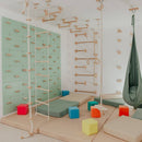 Wood and Hearts Indoor Play Gym