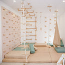 Wood and Hearts Indoor Play Gym