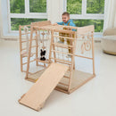 Wood and Hearts Indoor Jungle Gym