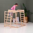 Wood and Hearts Indoor Jungle Gym