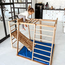 Wood and Hearts Indoor Jungle Gym
