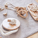 Wood and Hearts Indoor Jungle Gym
