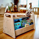 Wooden Kids Bookshelf