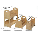 Wooden Kids Bookshelf