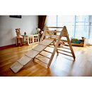 Montessori Climbing Set - Pikler Triangle, Climbing Arch & Ramp