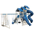 Pinnacle Vinyl Outdoor Playset with Monkey Bars