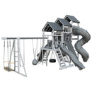 Pinnacle Vinyl Outdoor Playset with Monkey Bars