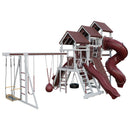 Pinnacle Vinyl Outdoor Playset with Monkey Bars