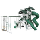 Pinnacle Vinyl Outdoor Playset with Monkey Bars