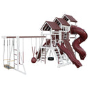 Pinnacle Vinyl Outdoor Playset with Monkey Bars