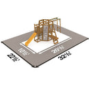 Playstar Ninja Power Tower Bronze Playset