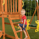 Sky View Wooden Swing set
