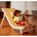 Adjustable Lounge Chair with Comfy Pad for Kids